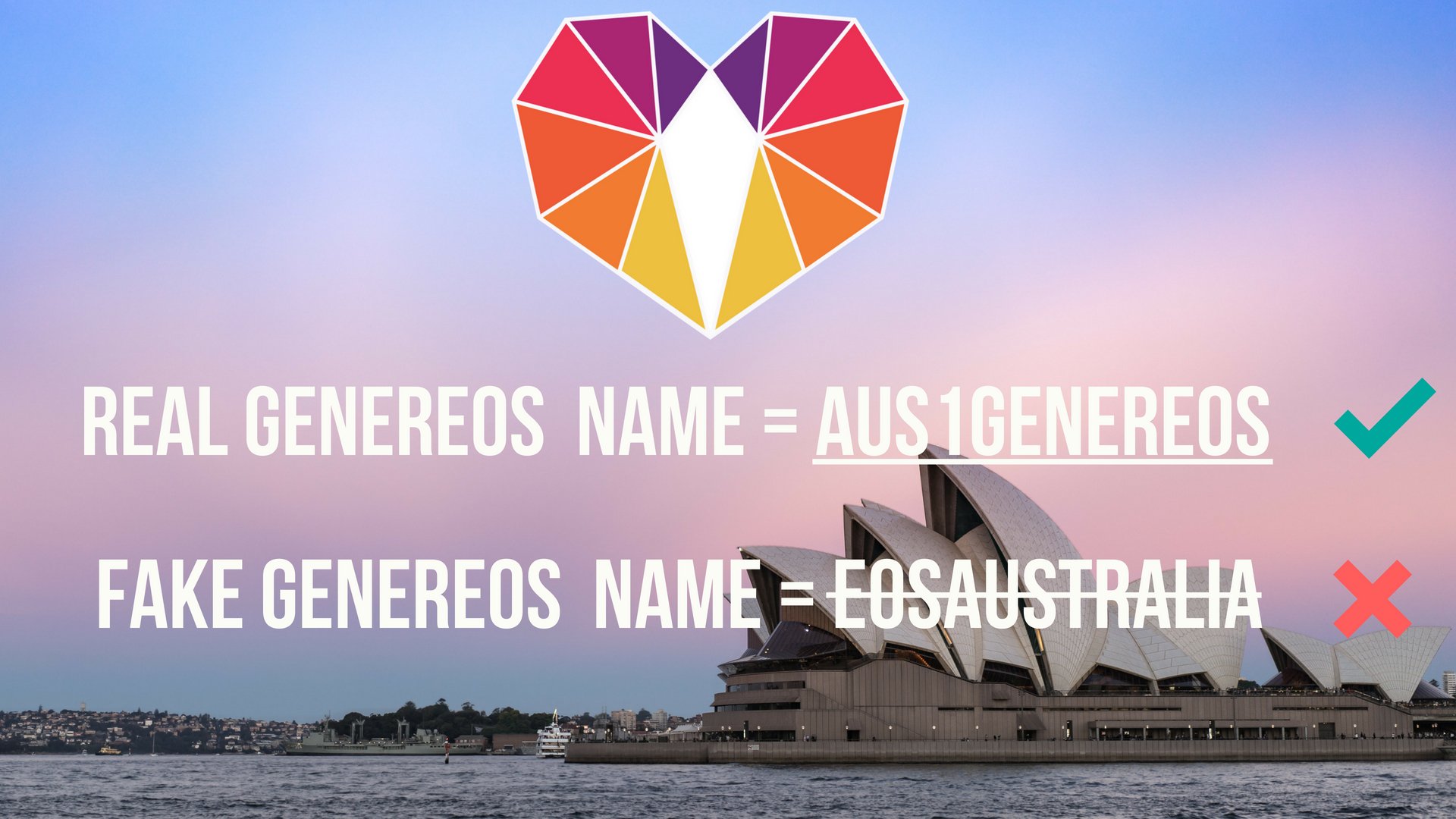 Fake EOS name